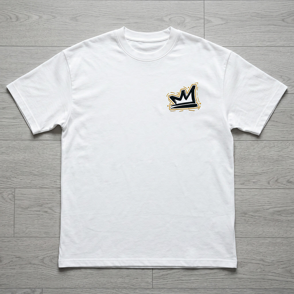 Oversize T-Shirt - Bolivar Cotton - Haste - DTF Printing - White