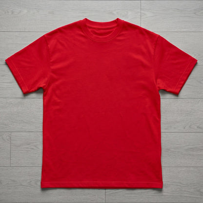 Oversize T-Shirt - Bolivar Cotton - Make Dope - DTF Printing - Red