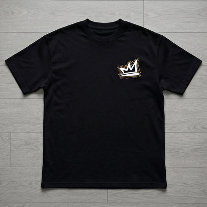 Oversize T-Shirt - Bolivar Cotton - Haste - DTF Printing - Black