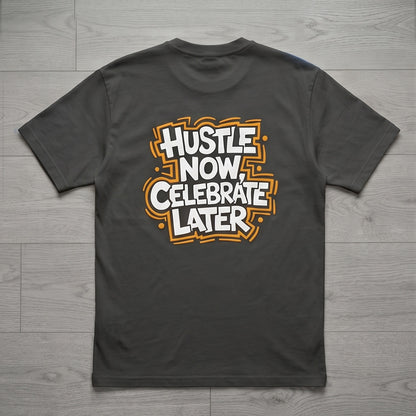 Oversize T-Shirt - Bolivar Cotton - Haste - DTF Printing - Gray