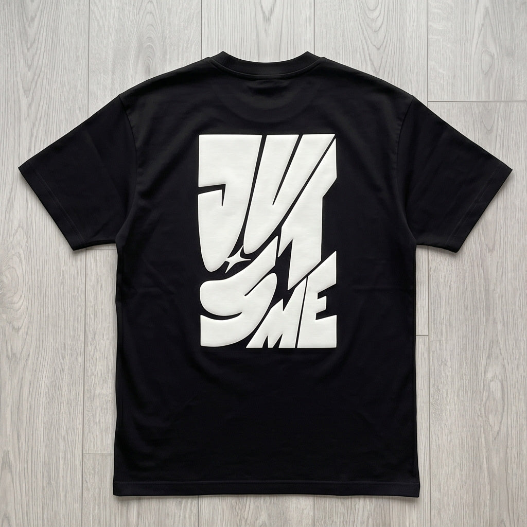Oversize T-Shirt - Bolivar - Cotton - Just Me - DTF Printing - Black