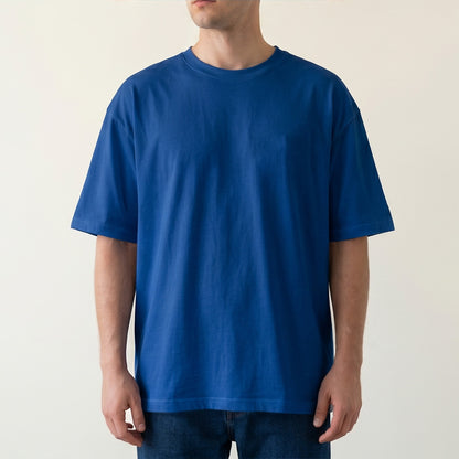 Oversize T-Shirt - Bolivar - Cotton - Just Me - DTF Printing - Blue