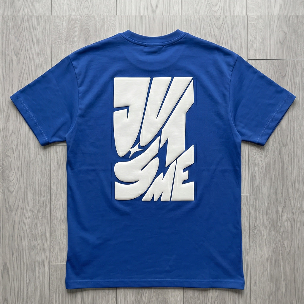 Oversize T-Shirt - Bolivar - Cotton - Just Me - DTF Printing - Blue