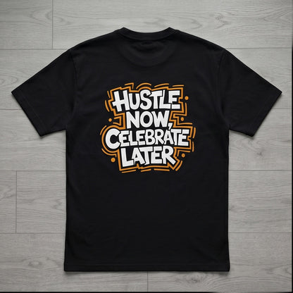 Oversize T-Shirt - Bolivar Cotton - Haste - DTF Printing - Black