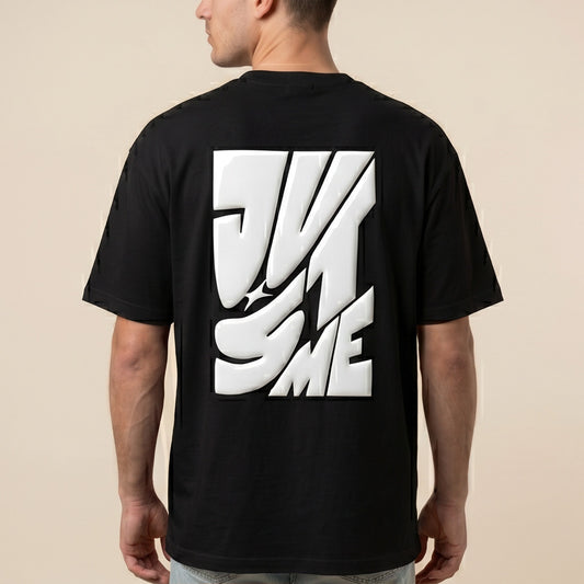 Oversize T-Shirt - Bolivar - Cotton - Just Me - DTF Printing - Black