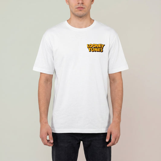 Oversize T-Shirt - Bolivar Fabric - Cotton 100% - Buff Printing - White