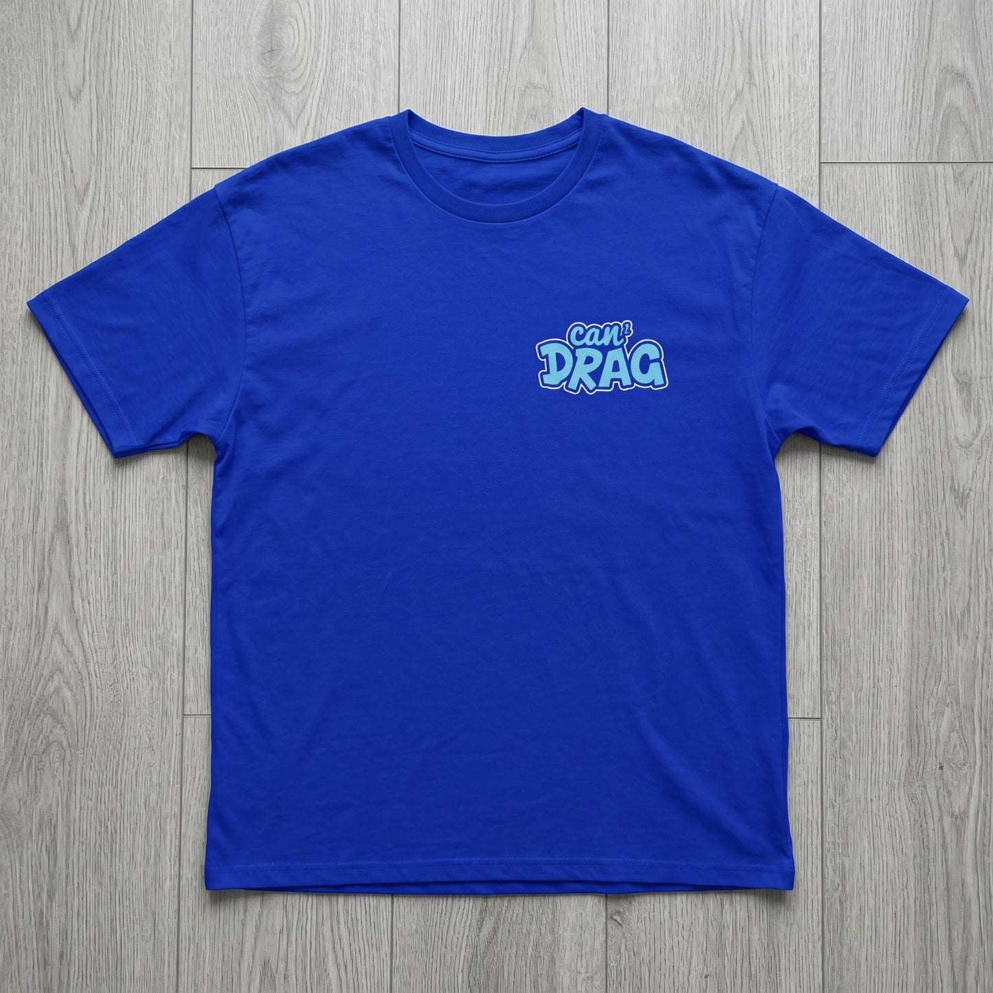 Oversize T-Shirt - NOBody - Bolivar - Cotton - Buff Printing - Blue