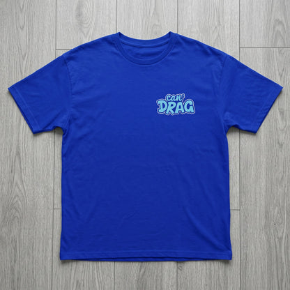Oversize T-Shirt - NOBody - Bolivar - Cotton - Buff Printing - Blue