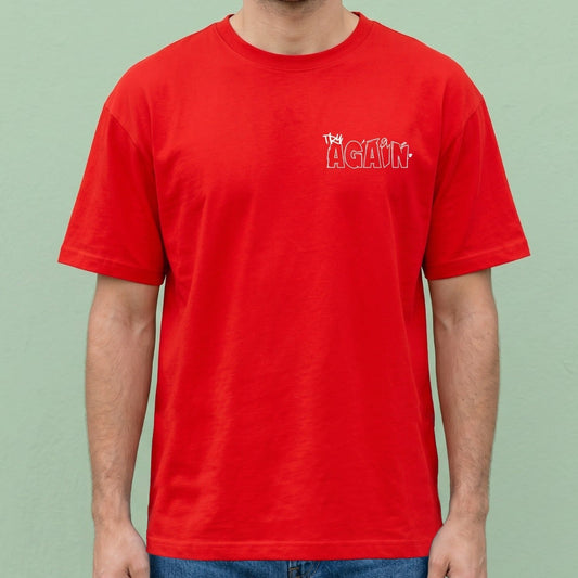 alfa_try_again-red t-shirt
