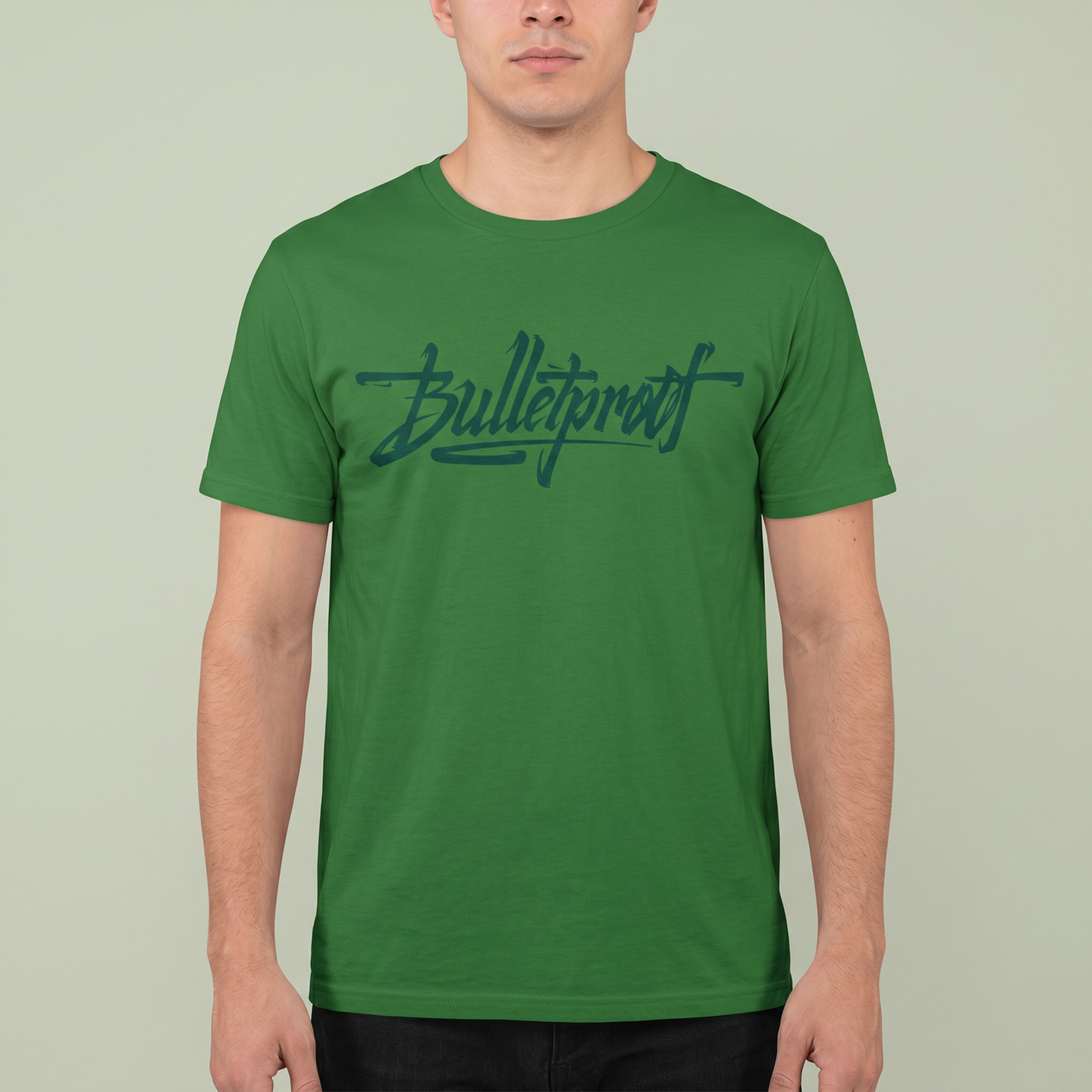 T-Shirt - Cotton - Bullet - DTF Printing - GREEN