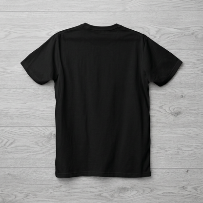 T-Shirt - Cotton - Hustle - DTF Printing - Black